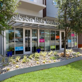 Leasing Office Exterior view of the leasing office